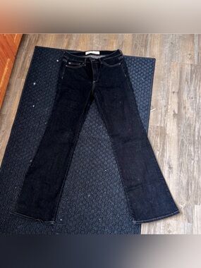 GAP “Perfect Boot” dark wash jeans
